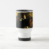 Frauen und Pferd Reisebecher (Mittel)