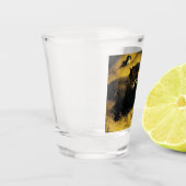 Frauen und Pferd Schnapsglas (Links)