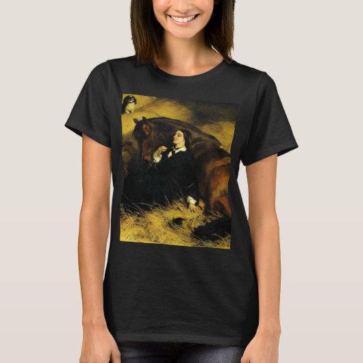 Frauen und Pferd T-Shirt (Vorderseite)