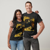 Frauen und Pferd T-Shirt (Unisex)