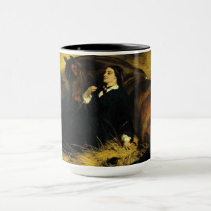 Frauen und Pferd Tasse