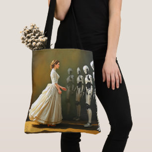 Frauen und Roboter Tasche