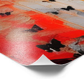 Frauen und Schmetterlinge, unbesonnene Malerei Fotodruck (Ecke)