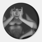 Frauen und Spiegel Magnet (Vorne)