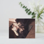 Frauen und Spiegel Postkarte (Stehend Vorderseite)