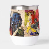 Frauen und Wein Collage (Links)