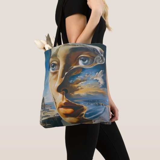 Frauen und Weltsurrealismus Tasche (Von Nahem)