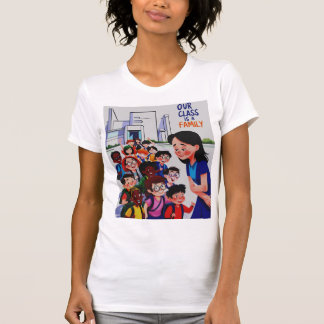 Frauen Unsere Klasse ist eine Familie T-Shirt