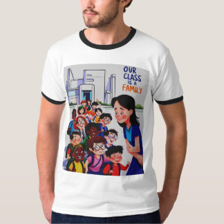 Frauen Unsere Klasse ist eine Familie T-Shirt