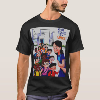 Frauen Unsere Klasse ist eine Familie T-Shirt