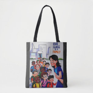 Frauen Unsere Klasse ist eine Familie Tasche