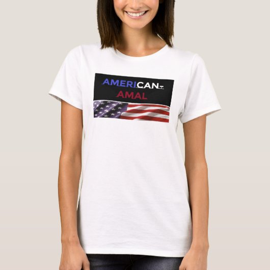 Frauen unter Amerikanern T-Shirt (Vorderseite)