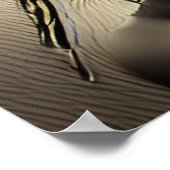 Frauen unter Wasser Dystopische Abstrakte künstler Poster (Ecke)