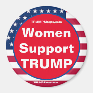 Frauen unterstützen den Patriotischen TRUMP-Magne Magnet