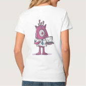 Frauen V Nacken T Shirt (Rückseite)