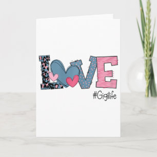 Frauen Valentinstag Liebe Gigilife  Karte