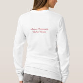 Frauen Venezianisch Nutcracker-Langarm-Shirt T-Shirt (Rückseite)