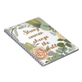 Frauen verändern die Welt im achten März Notizblock (Rechte Seite)