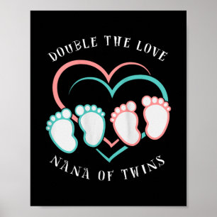 Frauen verdoppeln die neue Liebe Nana Oma von Twin Poster