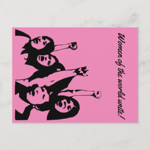 Frauen vereinen postkarte