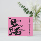 Frauen vereinen postkarte (Stehend Vorderseite)