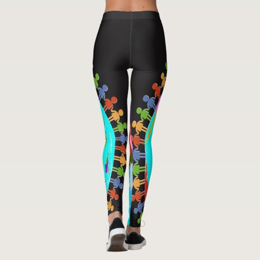 Frauen vereinigt leggings (Rückseite)