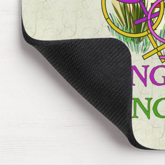 Frauen vereinigt mousepad (Ecke)