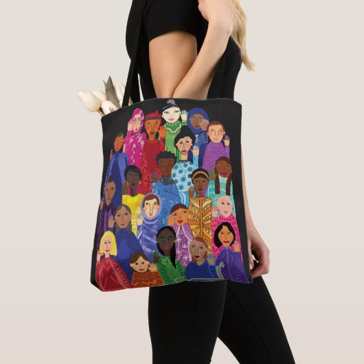 Frauen vereint Tasche (Von Nahem)