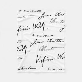 Frauen-Verfasser Fleecedecke