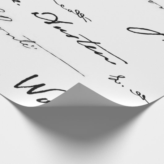 Frauen-Verfasser Geschenkpapier (Ecke)