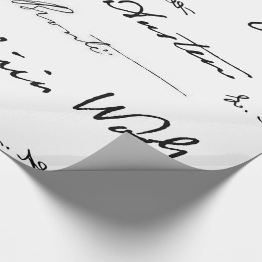 Frauen-Verfasser Geschenkpapier (Ecke)