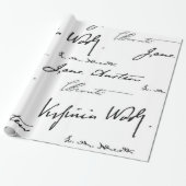 Frauen-Verfasser Geschenkpapier (Ungerollt)