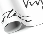 Frauen-Verfasser Geschenkpapier (Rolleneckpunkt)