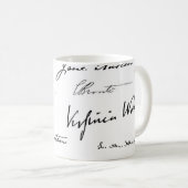 Frauen-Verfasser Kaffeetasse (VorderseiteRechts)