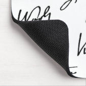 Frauen-Verfasser Mousepad (Ecke)