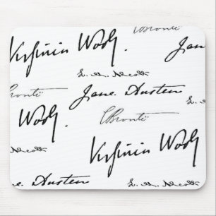 Frauen-Verfasser Mousepad