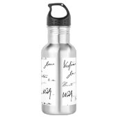 Frauen-Verfasser Trinkflasche (Rückseite)