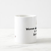 Frauen-Verfasser verbessert es Kaffeetasse (Mittel)