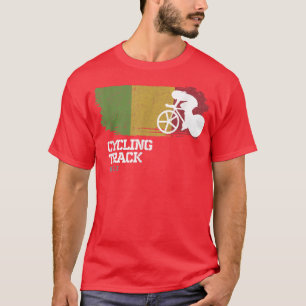 Frauen verfolgen Radfahren auf Mali Road, Fahrrad- T-Shirt