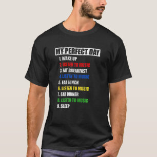 Frauen vergnügen sich an meinem perfekten Tag Frau T-Shirt