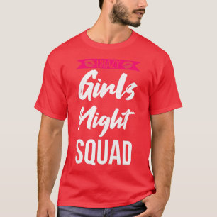 Frauen verrückte Mädchen Nachtschwärmer Party Dame T-Shirt