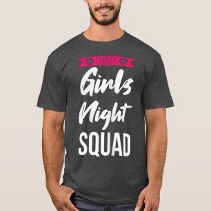 Frauen verrückte Mädchen Nachtschwärmer Party Dame T-Shirt