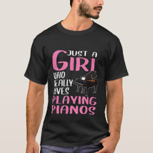 Frauen verschenken nur ein Mädchen, das wirklich L T-Shirt