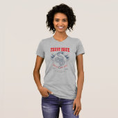 Frauen "Vertrauensproblem" Schlange Grafik T-Shirt (Vorne ganz)