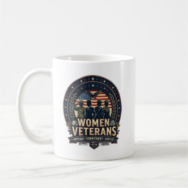 Frauen-Veteranen-Tasse Kaffeetasse