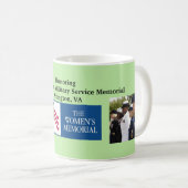 Frauen-Veteranen-Tasse Kaffeetasse (VorderseiteRechts)