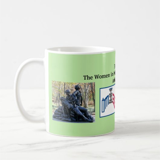 Frauen-Veteranen-Tasse Kaffeetasse (Links)