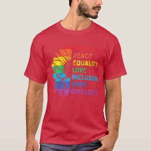 Frauen Vielfalt Inklusion Gleichheit Menschenrecht T-Shirt