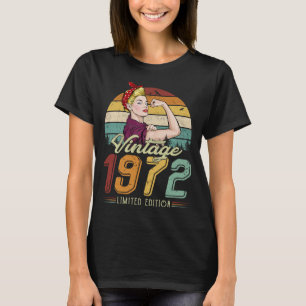 FRAUEN VINTAG 1972 BEGRENZTE AUSGABE T-Shirt