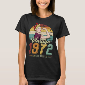 FRAUEN VINTAG 1972 BEGRENZTE AUSGABE T-Shirt
